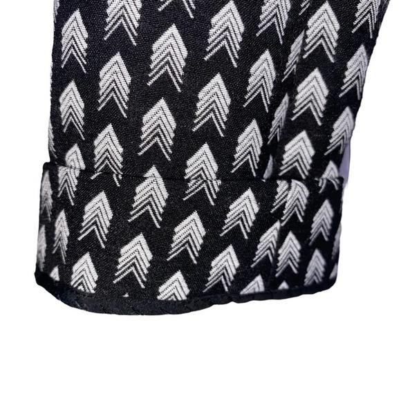 Rag & Bone Bailey Blazer Chevron Black and White Size 2 ~ - Picture 4 of 9